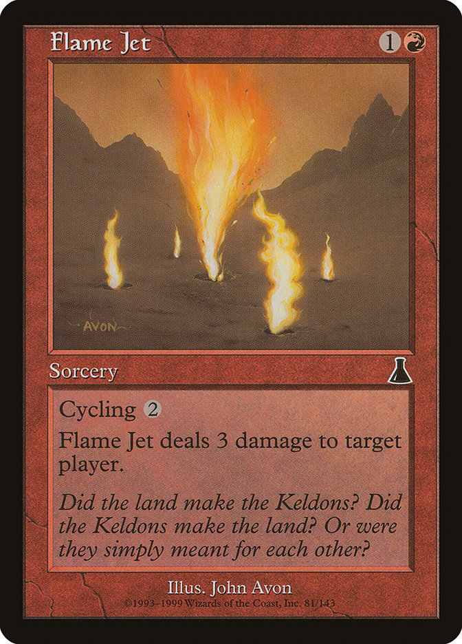 Flame Jet [Urza's Destiny] | Local Legends