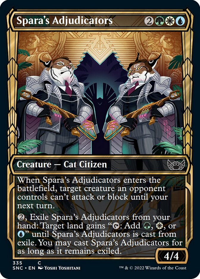 Spara's Adjudicators (Showcase Golden Age) [Streets of New Capenna] | Golgari Games