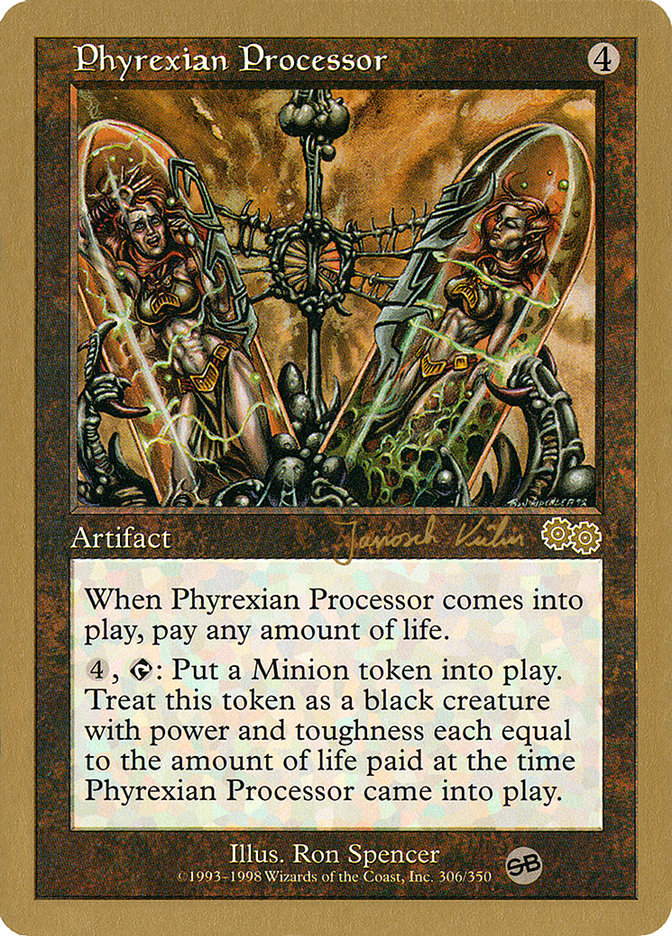 Phyrexian Processor (Janosch Kuhn) (SB) [World Championship Decks 2000] | Golgari Games