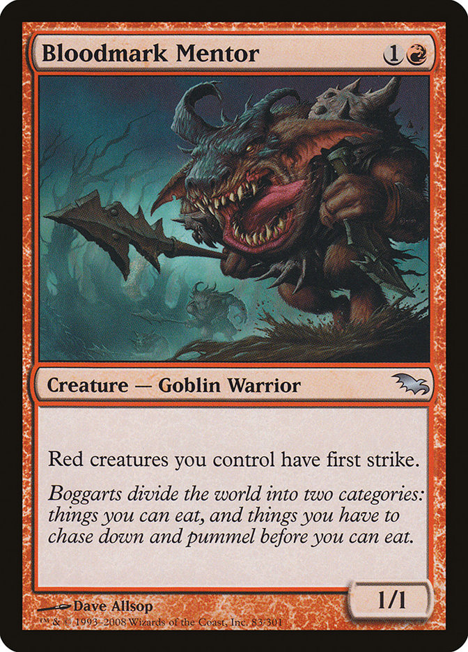 Bloodmark Mentor [Shadowmoor] | Local Legends