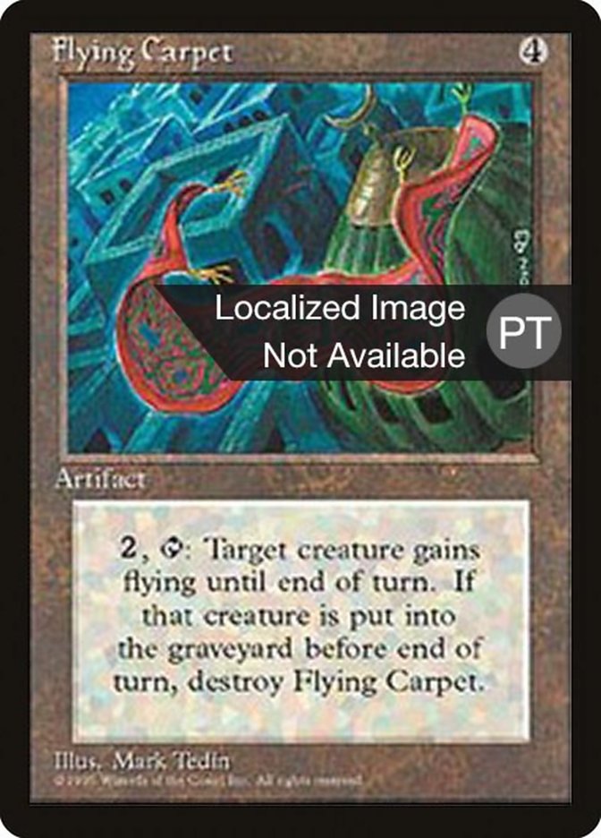 Flying Carpet [Fourth Edition (Foreign Black Border)] | Golgari Games