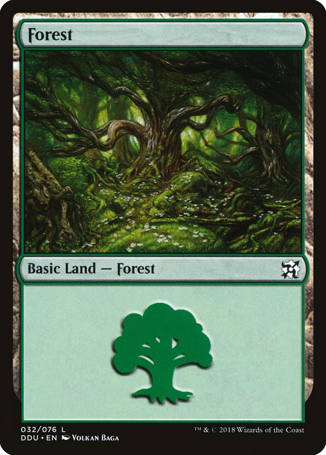 Forest (32) [Duel Decks: Elves vs. Inventors] | Golgari Games