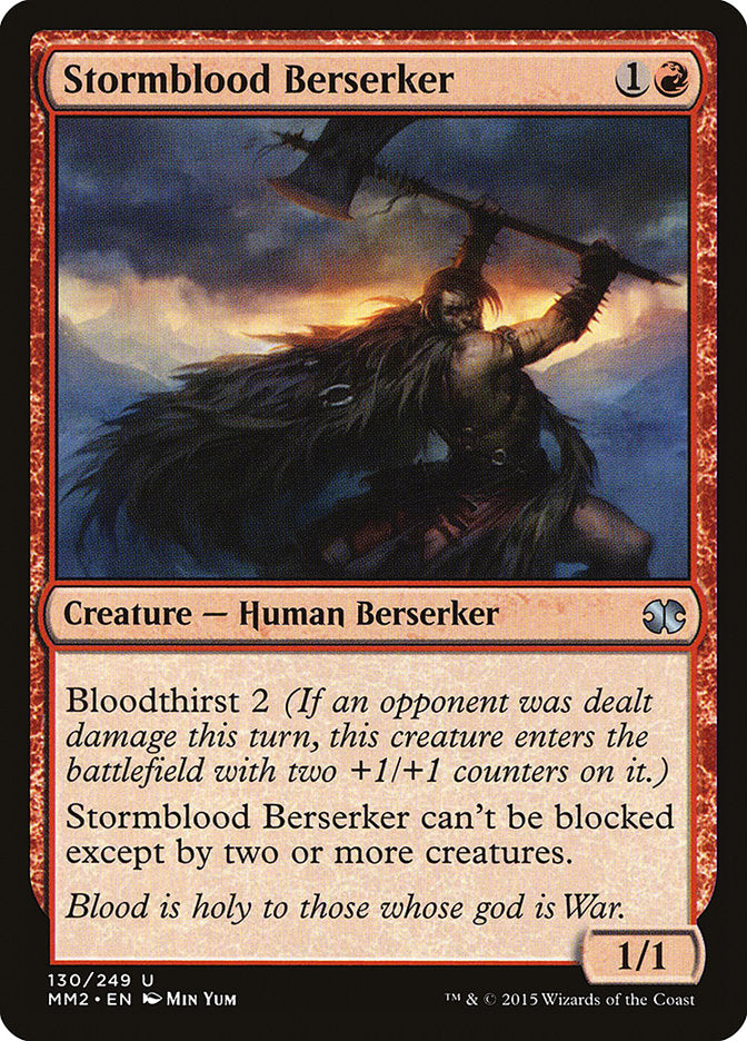 Stormblood Berserker [Modern Masters 2015] | Golgari Games