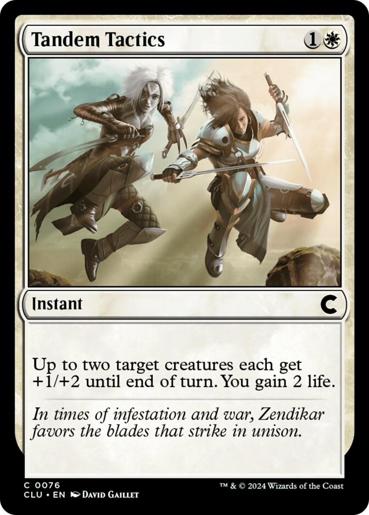 Tandem Tactics [Ravnica: Clue Edition] | Local Legends