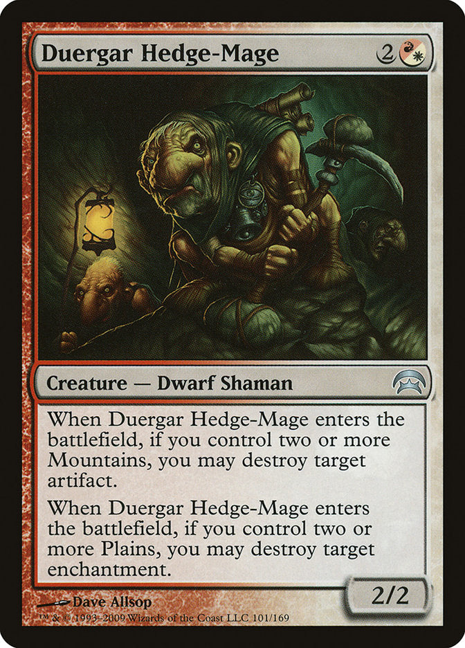 Duergar Hedge-Mage [Planechase] | Golgari Games