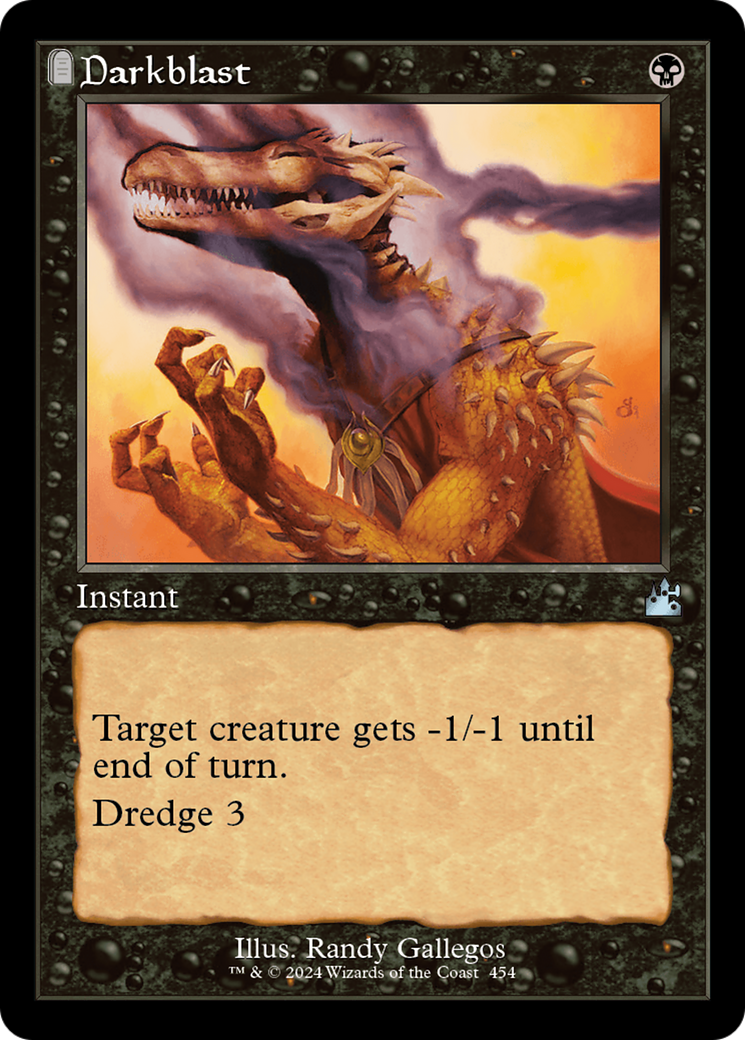 Darkblast (Retro Frame) [Ravnica Remastered] | Local Legends