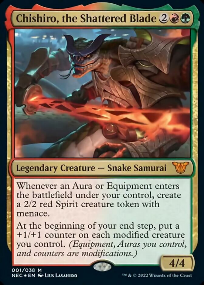 Chishiro, the Shattered Blade [Kamigawa: Neon Dynasty Commander] | Local Legends