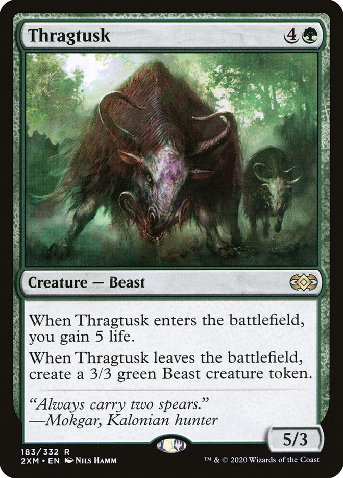 Thragtusk [Double Masters] | Golgari Games