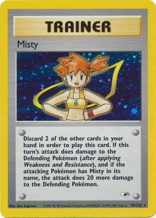 Misty (18/132) [Gym Heroes Unlimited] | Golgari Games