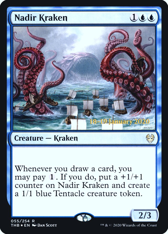 Nadir Kraken [Theros Beyond Death Prerelease Promos] | Local Legends