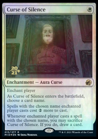 Curse of Silence [Innistrad: Midnight Hunt Prerelease Promos] | Golgari Games