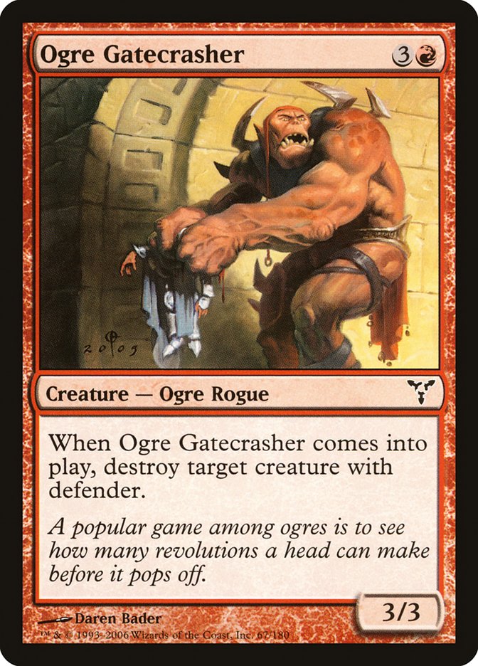 Ogre Gatecrasher [Dissension] | Golgari Games