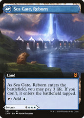 Sea Gate Restoration // Sea Gate, Reborn (Extended Art) [Zendikar Rising] | Golgari Games