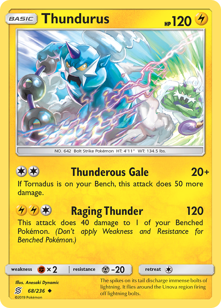 Thundurus (68/236) [Sun & Moon: Unified Minds] | Golgari Games