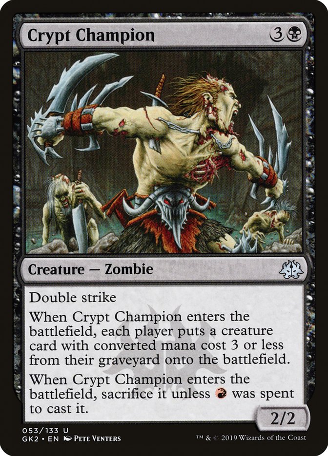 Crypt Champion [Ravnica Allegiance Guild Kit] | Local Legends