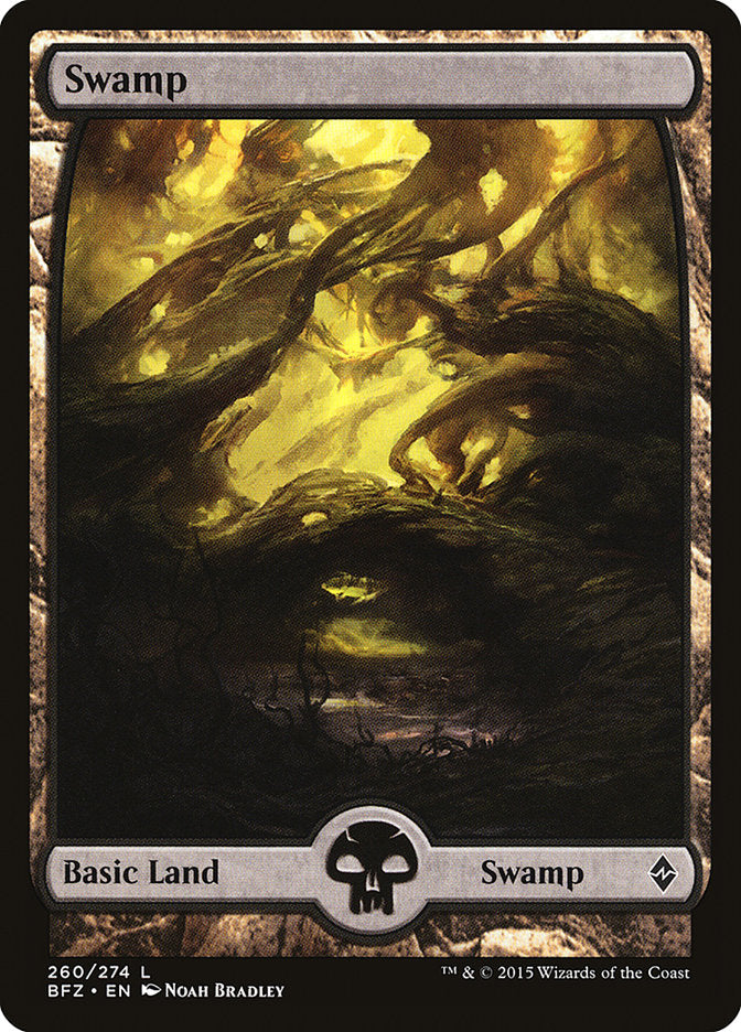 Swamp (260) [Battle for Zendikar] | Local Legends