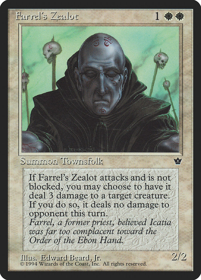 Farrel's Zealot (Edward P. Beard, Jr.) [Fallen Empires] | Local Legends