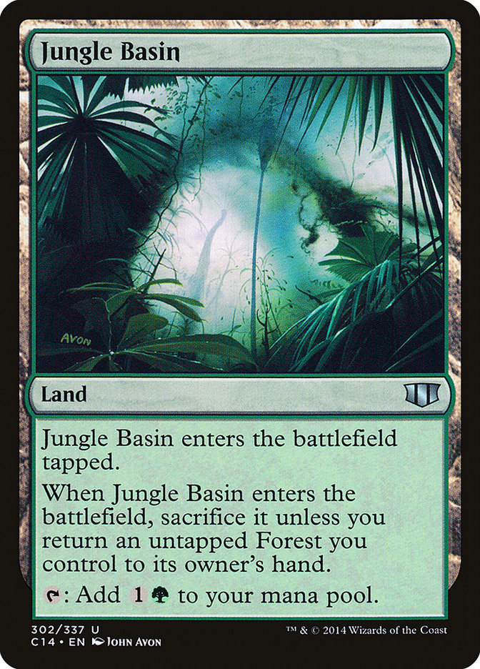 Jungle Basin [Commander 2014] | Golgari Games