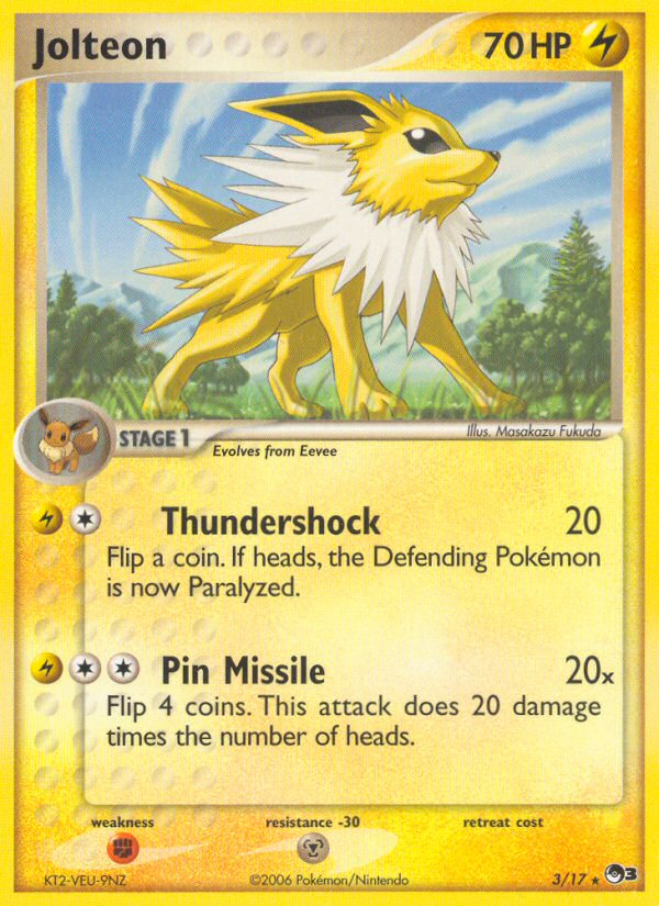 Jolteon (3/17) [POP Series 3] | Golgari Games