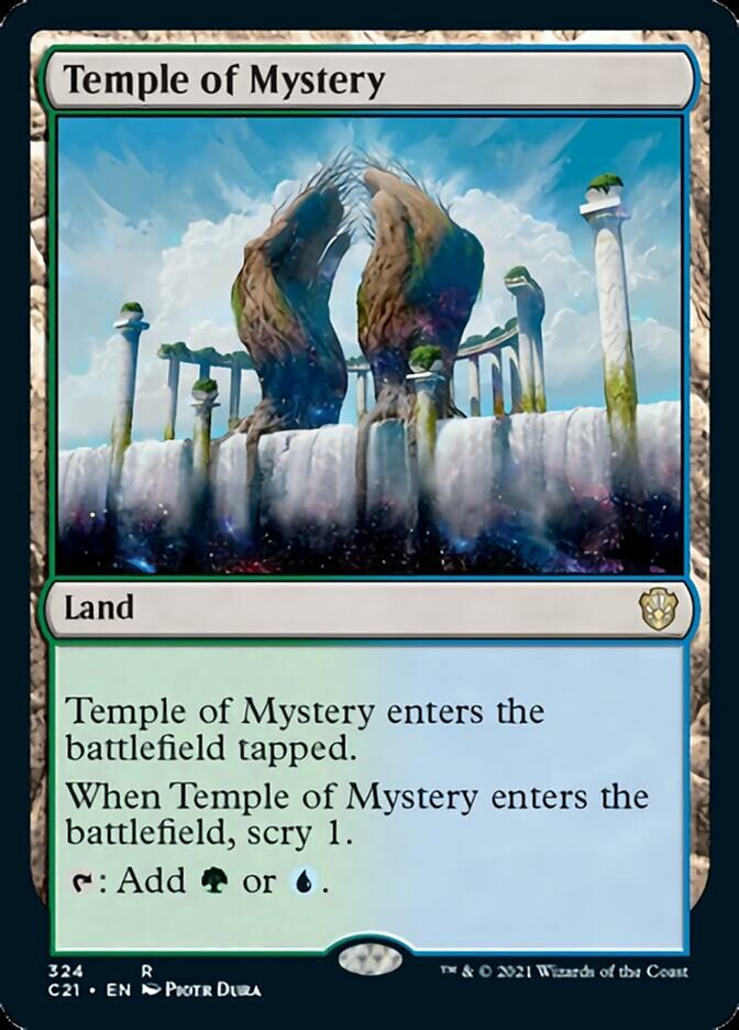 Temple of Mystery [Commander 2021] | Local Legends