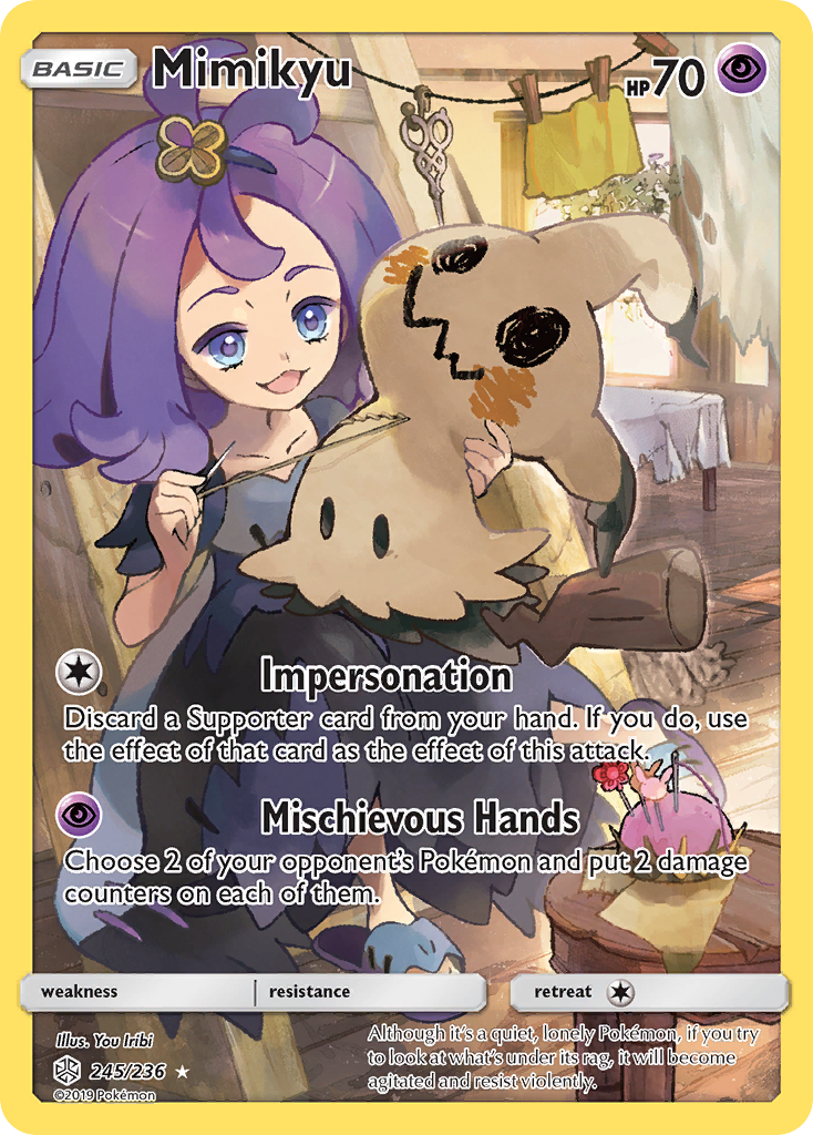 Mimikyu (245/236) [Sun & Moon: Cosmic Eclipse] | Golgari Games