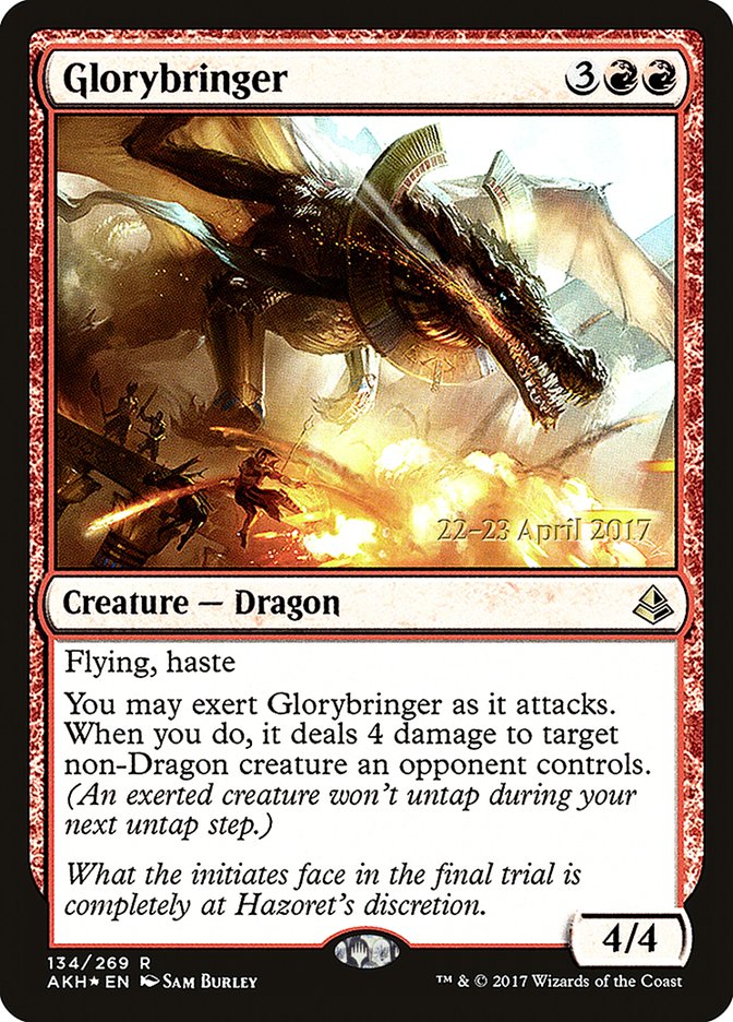 Glorybringer [Amonkhet Prerelease Promos] | Golgari Games