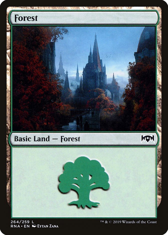 Forest (264) [Ravnica Allegiance] | Golgari Games