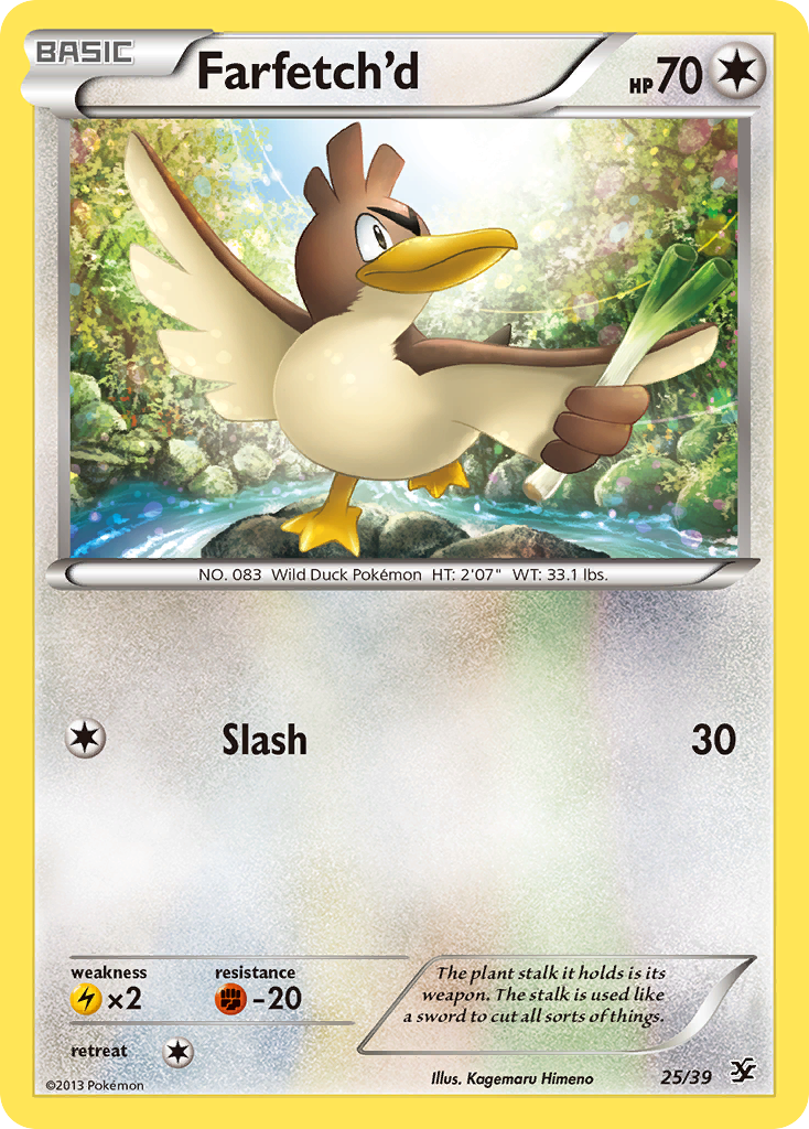 Farfetch'd (25/39) [XY: Kalos Starter Set] | Golgari Games