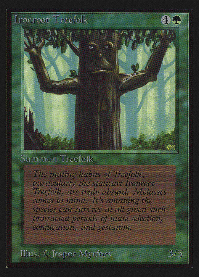 Ironroot Treefolk [Collectors' Edition] | Golgari Games