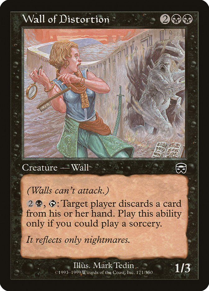 Wall of Distortion [Mercadian Masques] | Golgari Games