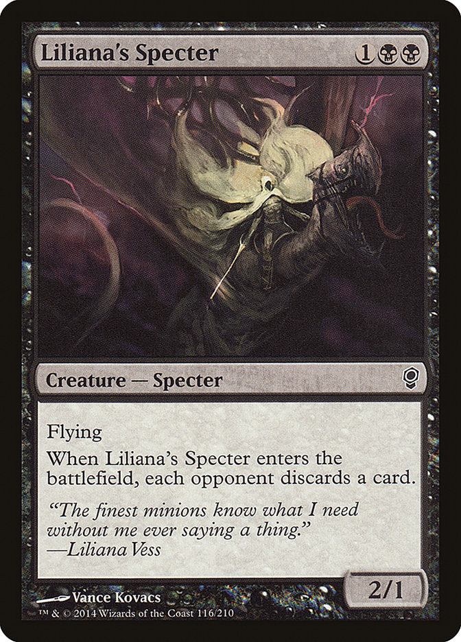 Liliana's Specter [Conspiracy] | Golgari Games