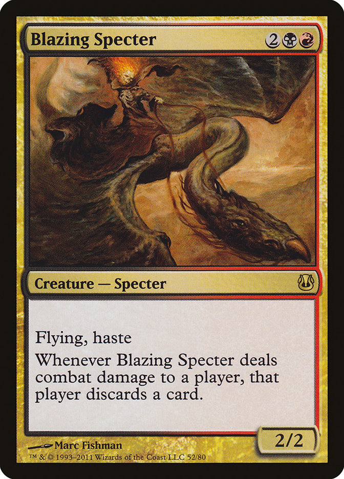 Blazing Specter [Duel Decks: Ajani vs. Nicol Bolas] | Golgari Games