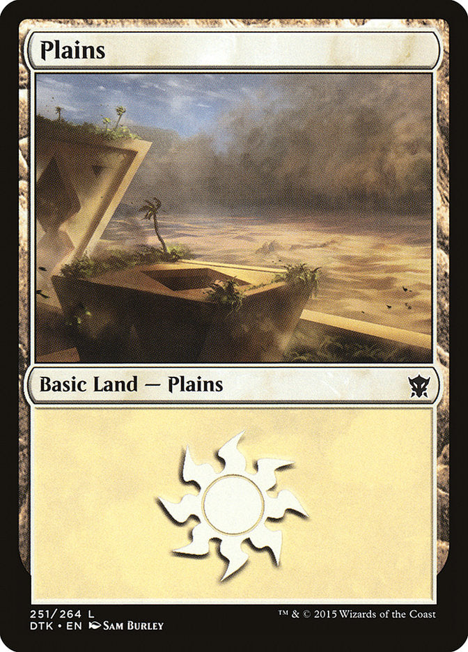 Plains (251) [Dragons of Tarkir] | Golgari Games