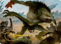 Troll Art Card (Gold-Stamped Signature) [Dungeons & Dragons: Adventures in the Forgotten Realms Art Series] | Local Legends