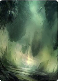 Swamp 1 Art Card [Zendikar Rising Art Series] | Golgari Games