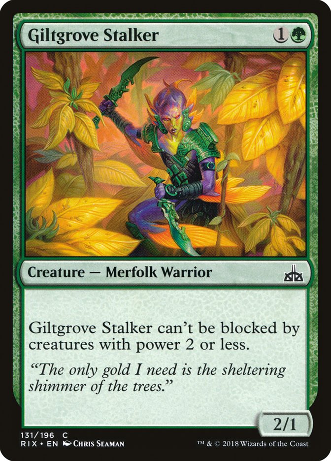 Giltgrove Stalker [Rivals of Ixalan] | Golgari Games