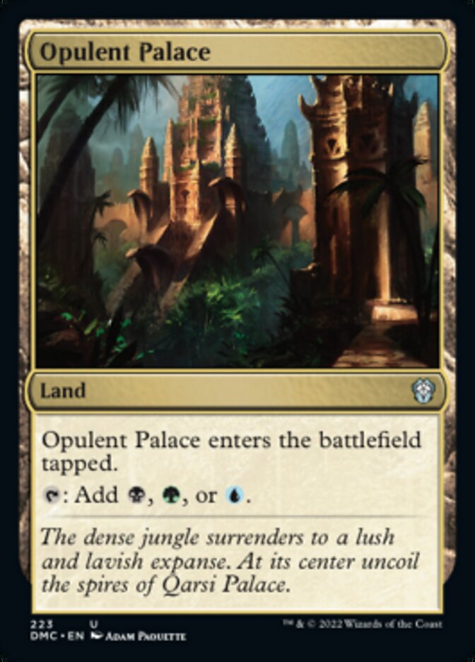 Opulent Palace [Dominaria United Commander] | Local Legends