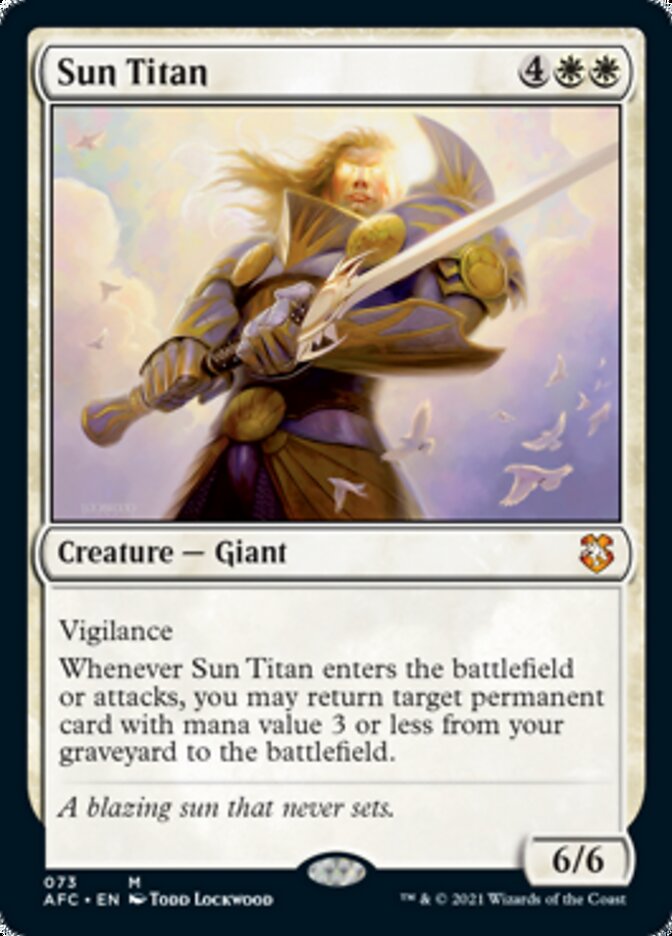 Sun Titan [Dungeons & Dragons: Adventures in the Forgotten Realms Commander] | Local Legends