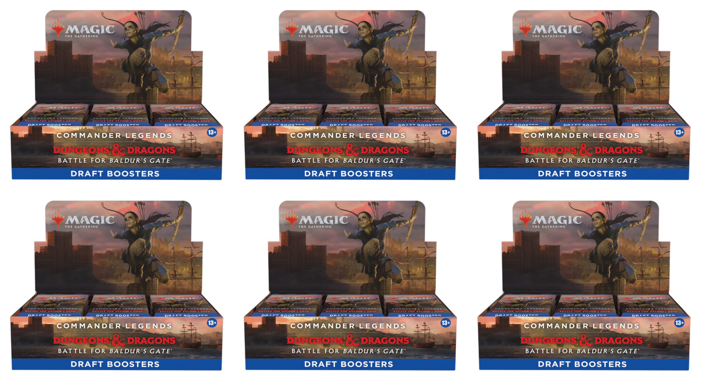 Commander Legends: Battle for Baldur's Gate - Draft Booster Case | Local Legends