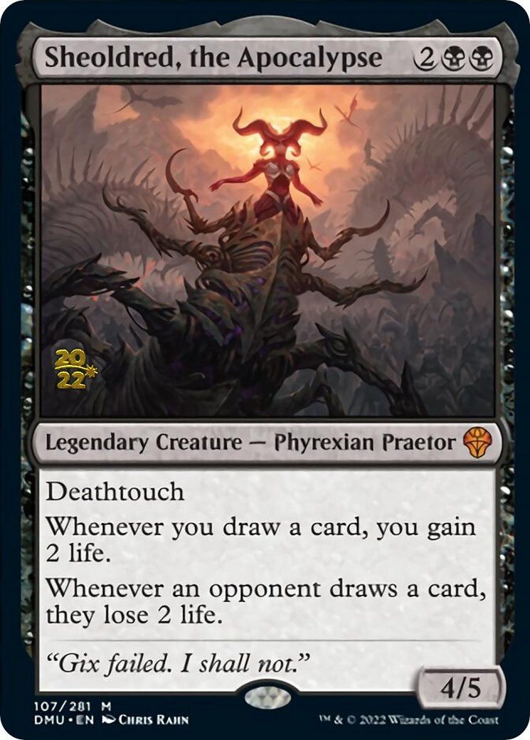 Sheoldred, the Apocalypse [Dominaria United Prerelease Promos] | Local Legends