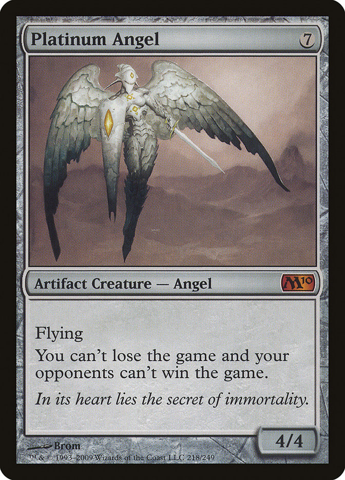 Platinum Angel [Magic 2010] | Golgari Games