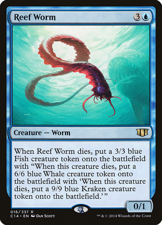 Reef Worm [Commander 2014] | Golgari Games