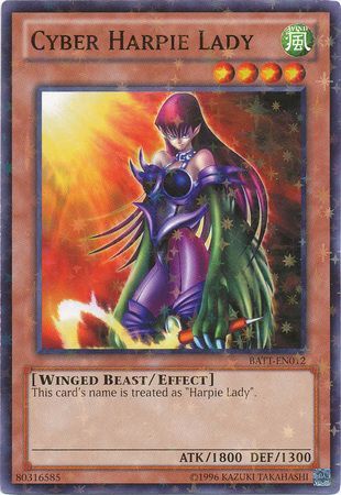 Cyber Harpie Lady [BATT-EN012] Starfoil Rare | Golgari Games