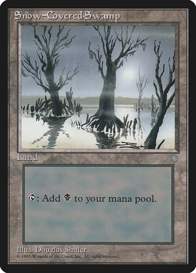 Snow-Covered Swamp [Ice Age] | Golgari Games