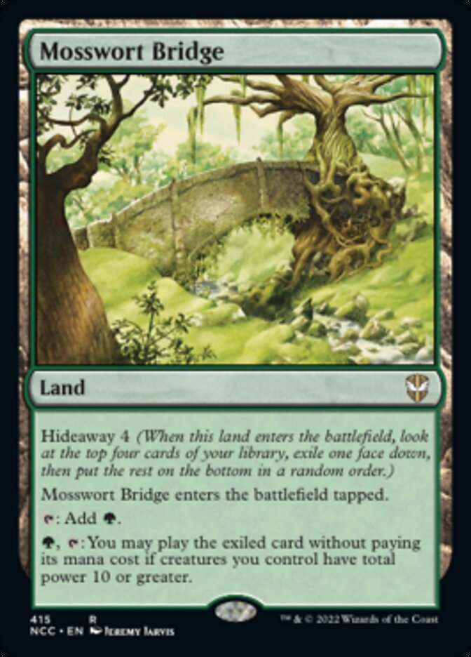 Mosswort Bridge [Streets of New Capenna Commander] | Local Legends