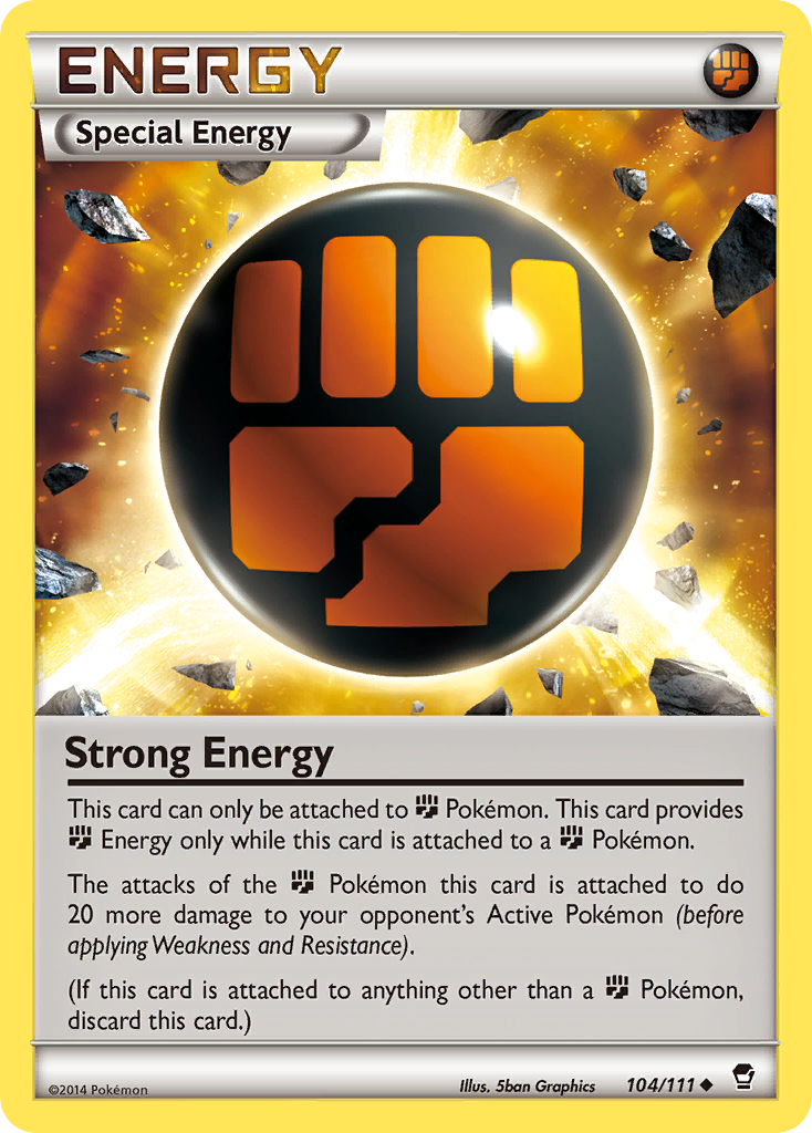 Strong Energy (104/111) [XY: Furious Fists] | Golgari Games