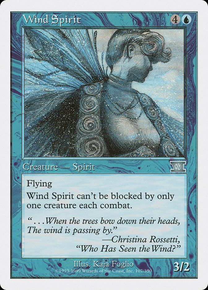 Wind Spirit [Classic Sixth Edition] | Golgari Games