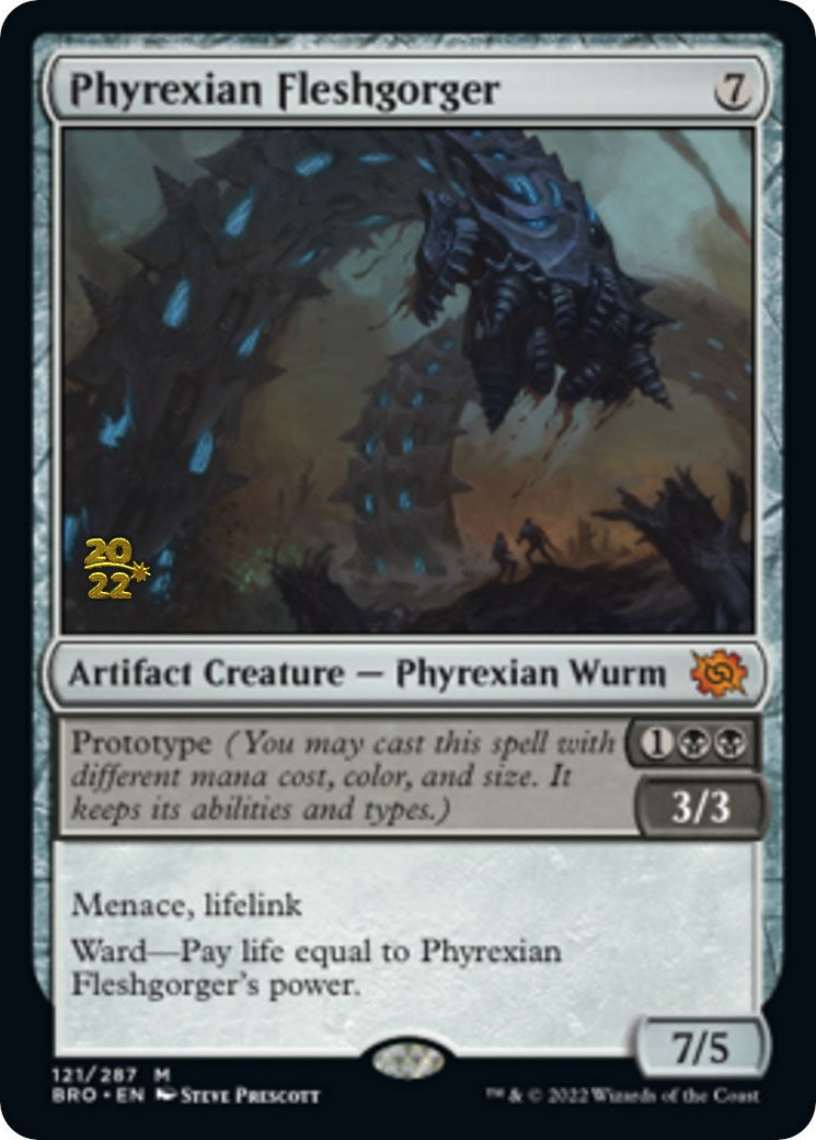 Phyrexian Fleshgorger [The Brothers' War: Prerelease Promos] | Golgari Games