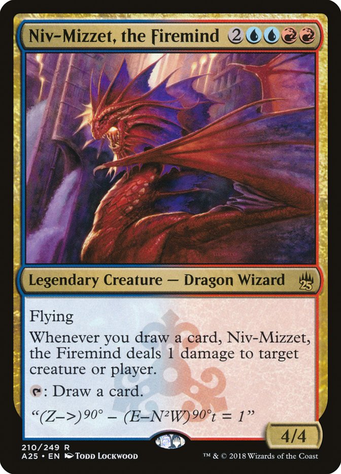 Niv-Mizzet, the Firemind [Masters 25] | Golgari Games