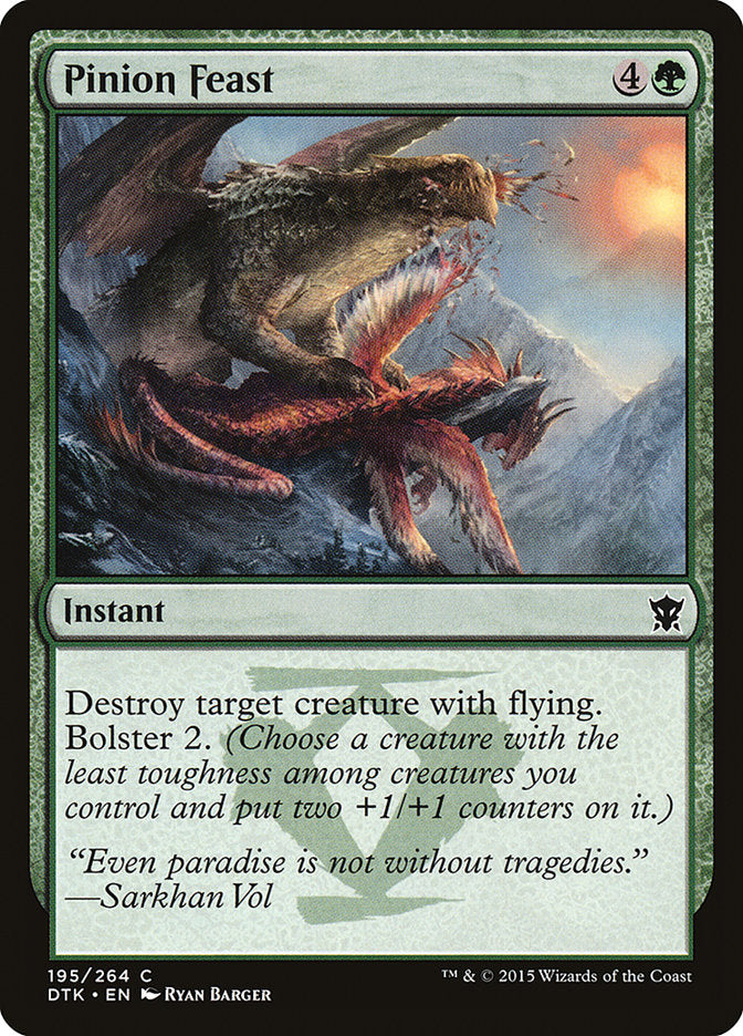 Pinion Feast [Dragons of Tarkir] | Golgari Games